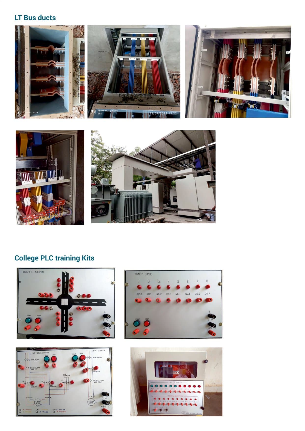 College PLC Training Kits