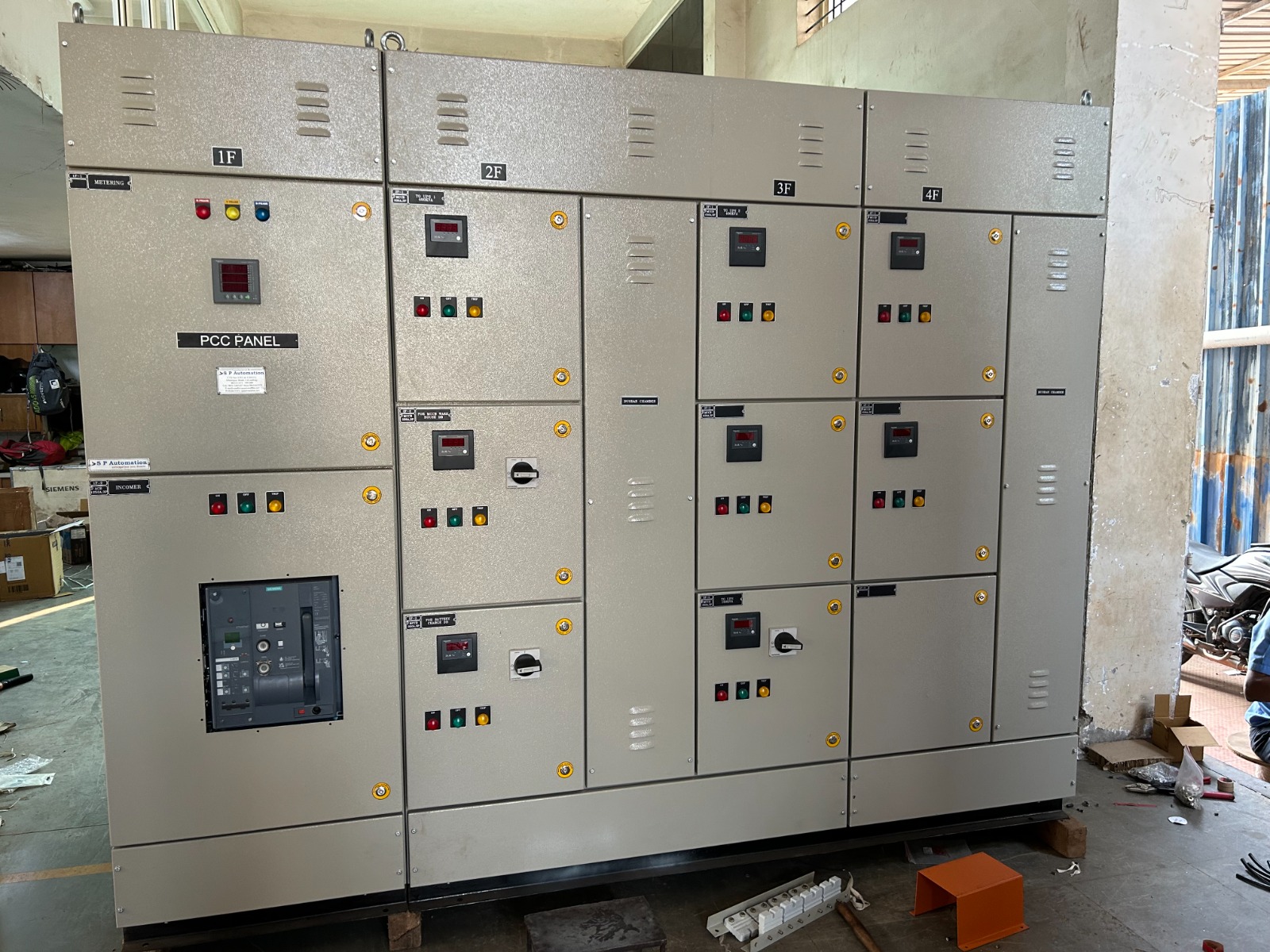S P Automation panel